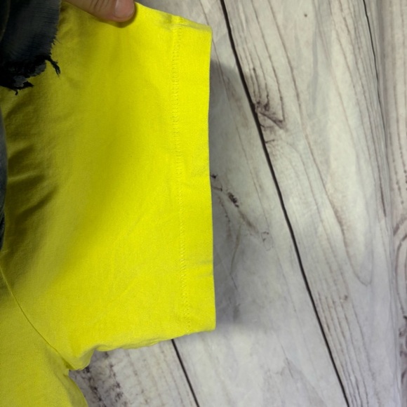 Vintage no boundaries single Stitch Graphic T-Shirt in Yellow 2XL - Picture 4 of 8